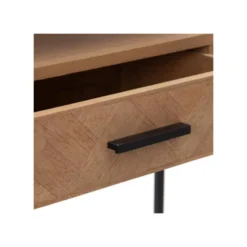 Table Basse 1 Tiroir Bois/Métal - KIPSE -Pas Cher Mobiliora Magasin table basse 17786711