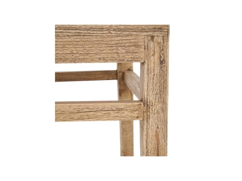 Table D'appoint Carrée Bois Massif Clair - LAINA 7 Table D'appoint Carrée Bois Massif Clair - LAINA – Image 5