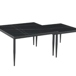 Table Basse En Céramique Et Métal - Noir Et Doré - SUZETE De Pascal MORABITO 17 Table Basse En Céramique Et Métal - Noir Et Doré - SUZETE De Pascal MORABITO -Pas Cher Mobiliora Magasin table basse 18632027