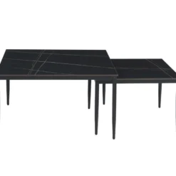 Table Basse En Céramique Et Métal - Noir Et Doré - SUZETE De Pascal MORABITO 15 Table Basse En Céramique Et Métal - Noir Et Doré - SUZETE De Pascal MORABITO -Pas Cher Mobiliora Magasin table basse 18632033