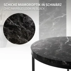 Ensemble De Tables D'appoint 2 Pcs Noir 10 Ensemble De Tables D'appoint 2 Pcs Noir -Pas Cher Mobiliora Magasin table basse 19133425