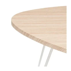 Table D'appoint En Bois Et Pieds En Métal Blanc 69 X 54 X H 60 Cm 6 Table D'appoint En Bois Et Pieds En Métal Blanc 69 X 54 X H 60 Cm -Pas Cher Mobiliora Magasin table basse 19146291