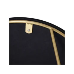 Table Basse Ronde CAMILLE Noire Et Dorée -Pas Cher Mobiliora Magasin table basse 19185951