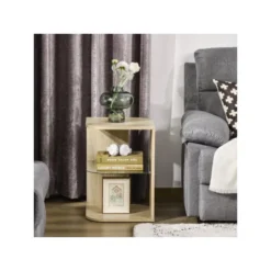 Guéridon Bout De Canapé MIRANDA Aspect Bois 16 Guéridon Bout De Canapé MIRANDA Aspect Bois -Pas Cher Mobiliora Magasin table basse 19186123