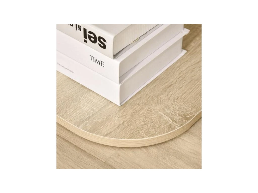 Guéridon Bout De Canapé MIRANDA Aspect Bois 9 Guéridon Bout De Canapé MIRANDA Aspect Bois – Image 8