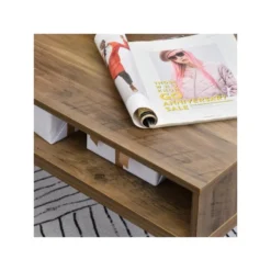 Table Basse Rectangle CAMEL Marron -Pas Cher Mobiliora Magasin table basse 19186231