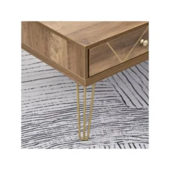Table Basse Rectangle CAMEL Marron -Pas Cher Mobiliora Magasin table basse 19186233