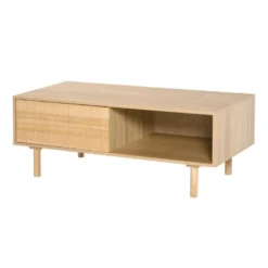 Table Basse Design ROBBIE Urban Craft Bois Clair