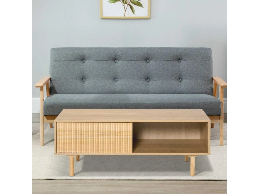 Table Basse Design ROBBIE Urban Craft Bois Clair 4 Table Basse Design ROBBIE Urban Craft Bois Clair – Image 2