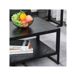 Table Basse JULIUS Noire -Pas Cher Mobiliora Magasin table basse 19186733