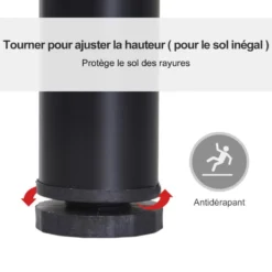 Table à Manger 4 Personnes PAULO Noire 11 Table à Manger 4 Personnes PAULO Noire -Pas Cher Mobiliora Magasin table basse 19186795