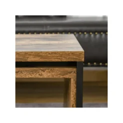 2 Tables Basses CLAY Aspect Bois -Pas Cher Mobiliora Magasin table basse 19186837