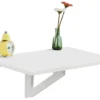Table Murale Rabattable En Bois, Table De Cuisine, Table Enfant, L60×P40cm -Blanc, FWT03-W 2 Table Murale Rabattable En Bois, Table De Cuisine, Table Enfant, L60×P40cm -Blanc, FWT03-W -Pas Cher Mobiliora Magasin table basse 19308871