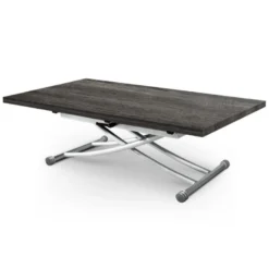 Table Basse Rectangulaire "Higher" 150cm Bois Vintage