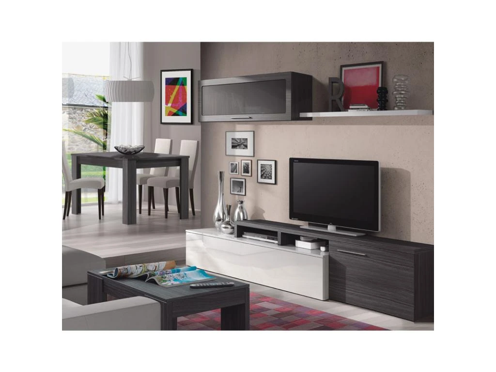 Table Basse Relevable Gris - ANNA - L 100 X L 50 X H 43/54 Cm 5 Table Basse Relevable Gris - ANNA - L 100 X L 50 X H 43/54 Cm – Image 3