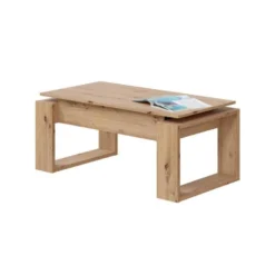 Table Basse Relevable Chêne - TOZA - L 105 X L 55x H 45 Cm -Pas Cher Mobiliora Magasin table basse 19724213