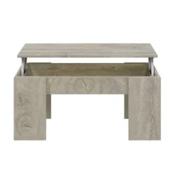 Table Basse Plateau Relevable Chëne - ZAJE -Pas Cher Mobiliora Magasin table basse 19724423