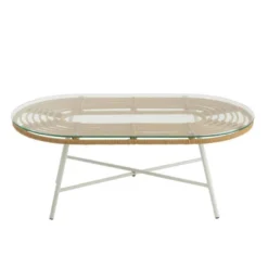 Table Basse De Jardin "Celeste" 90cm Naturel 8 Table Basse De Jardin "Celeste" 90cm Naturel -Pas Cher Mobiliora Magasin table basse 19821181