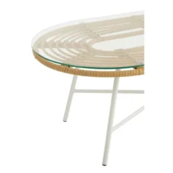 Table Basse De Jardin "Celeste" 90cm Naturel 10 Table Basse De Jardin "Celeste" 90cm Naturel -Pas Cher Mobiliora Magasin table basse 19821185