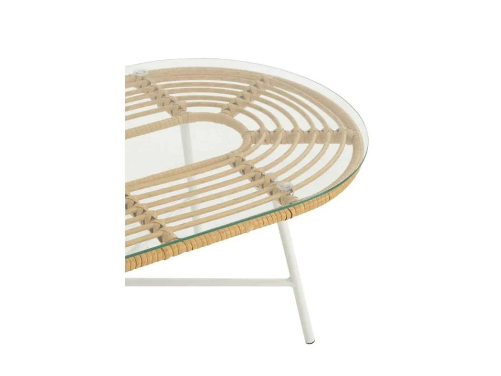 Table Basse De Jardin "Celeste" 90cm Naturel 7 Table Basse De Jardin "Celeste" 90cm Naturel – Image 5