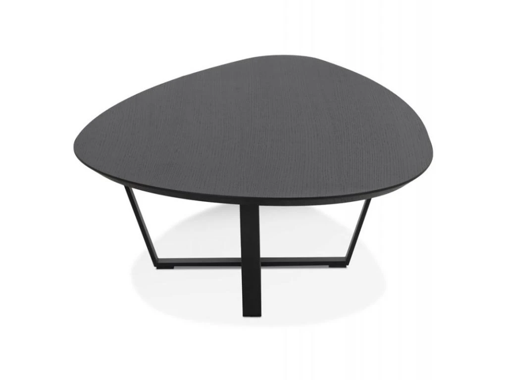 Table Basse Design "Alegoria" 140cm Noir 4 Table Basse Design "Alegoria" 140cm Noir – Image 2