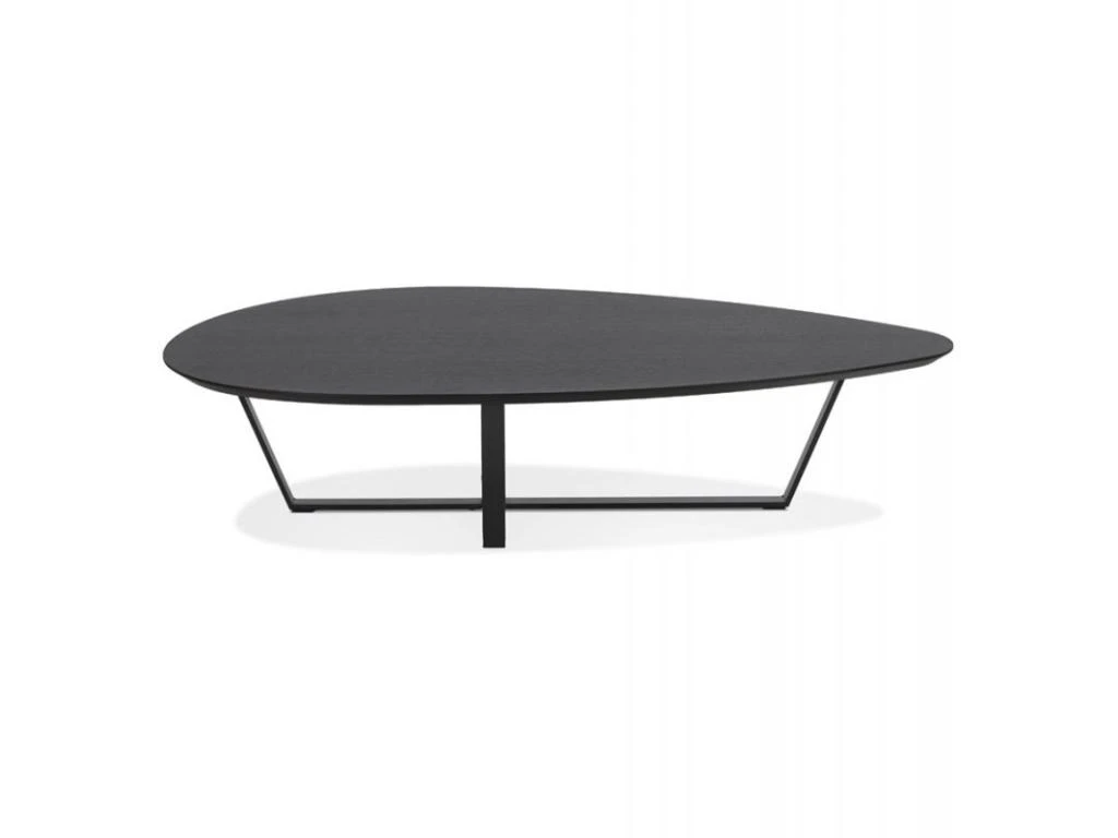 Table Basse Design "Alegoria" 140cm Noir 5 Table Basse Design "Alegoria" 140cm Noir – Image 3