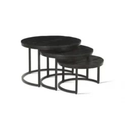 Table Basse Collection ARNOLD Noir.