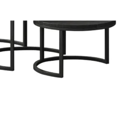 Table Basse Collection ARNOLD Noir. -Pas Cher Mobiliora Magasin table basse 19823667