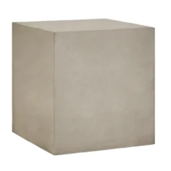 Table D’appoint Du Microciment En Couleur Liquen 40 Cm