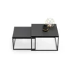 Table Basse Double TWIN - Noir -Pas Cher Mobiliora Magasin table basse 19953433