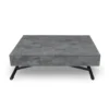 Table Basse Relevable Sundance Effet Béton -Pas Cher Mobiliora Magasin table basse 20009989