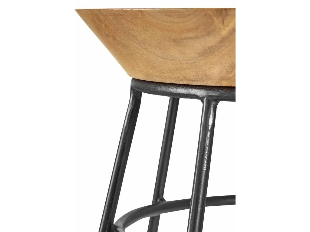 Table D'appoint Shalini Marron Gris 5 Table D'appoint Shalini Marron Gris – Image 3