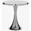 Table D'appoint Argent 47 X 47 X 49.02 Cm - Villa -Pas Cher Mobiliora Magasin table basse 20893445