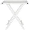 Table D'appoint Blanc 54 X 78 X 76.96 Cm - Neola -Pas Cher Mobiliora Magasin table basse 20893505