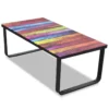 Table Basse De Salon Salle à Manger Design Verre Musique Multicolore 90 X 45 Cm 0902028 -Pas Cher Mobiliora Magasin table basse 21022289