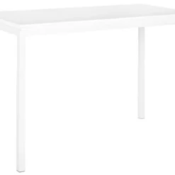 Table D'appoint Blanc 90 X 90 X 29.97 Cm - Marianna -Pas Cher Mobiliora Magasin table basse 21029559