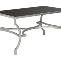 Table D'appoint Or Et Transparent 41 X 160 X 81.28 Cm - Cleva -Pas Cher Mobiliora Magasin table basse 21029575