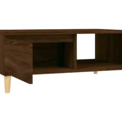 Table Basse Chêne Marron 90x60x35 Cm Aggloméré -Pas Cher Mobiliora Magasin table basse 21074367