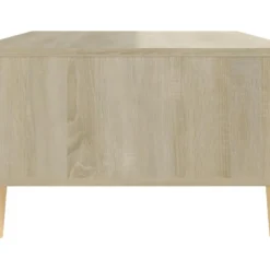 Table Basse Blanc Et Chêne Sonoma 103,5x60x35 Cm Aggloméré 16 Table Basse Blanc Et Chêne Sonoma 103,5x60x35 Cm Aggloméré -Pas Cher Mobiliora Magasin table basse 21081875