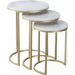 Tables D'appoint Gigognes Marbre Tria -Pas Cher Mobiliora Magasin table basse 21096599