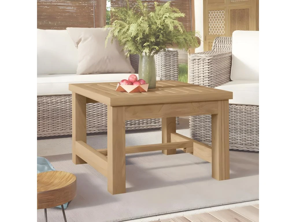 Table Basse 45x45x30 Cm Bois Massif De Teck 3 Table Basse 45x45x30 Cm Bois Massif De Teck