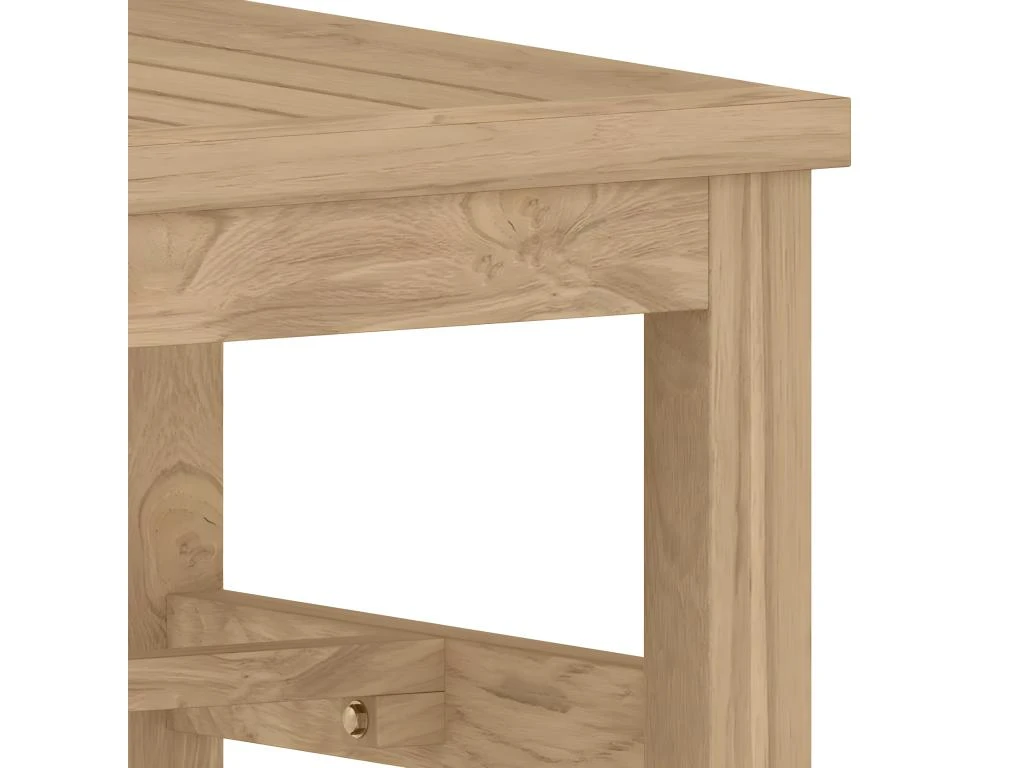 Table Basse 45x45x30 Cm Bois Massif De Teck 8 Table Basse 45x45x30 Cm Bois Massif De Teck – Image 6