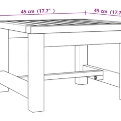 Table Basse 45x45x30 Cm Bois Massif De Teck 15 Table Basse 45x45x30 Cm Bois Massif De Teck -Pas Cher Mobiliora Magasin table basse 21139519
