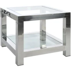 Table Basse Acier Inoxydable Abington Creek
