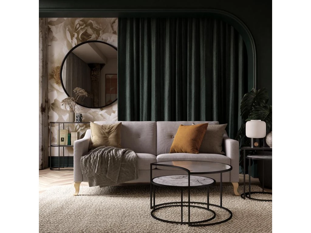 Phases De Lune Nesting C. Tables. Marbre BlancVerre 6 Phases De Lune Nesting C. Tables. Marbre BlancVerre – Image 4