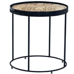 Plateau Cheveron 46 Cm Marron