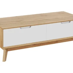 Table Basse Ezra Chêne Blanc -Pas Cher Mobiliora Magasin table basse 21736019