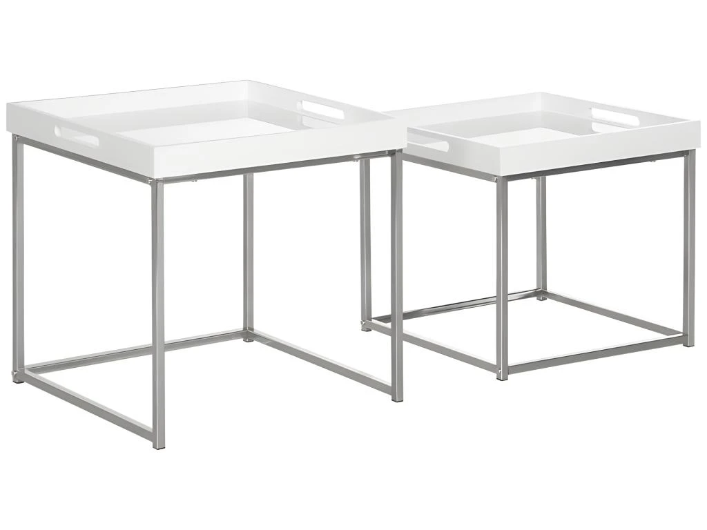 Table Basse Gigogne Ottawa MyCocooning Blanche 3 Table Basse Gigogne Ottawa MyCocooning Blanche