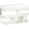 Table Basse Design MALAGA Blanche 2 Table Basse Design MALAGA Blanche -Pas Cher Mobiliora Magasin table basse 21987613