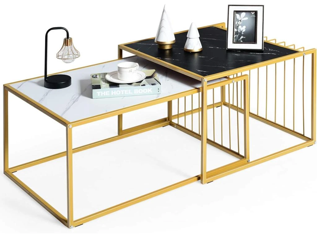 Lot De 2 Tables Basses Gigognes Scandinave Moderne Design Combinaison Libre 3 Lot De 2 Tables Basses Gigognes Scandinave Moderne Design Combinaison Libre